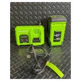 Greenworks 40V 18-Inch Cordless Chainsaw with Battery & Charger Greenworks 40V 18-Inch Cordless Chainsaw with Battery & Charger