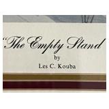 Les C. Kouba The Empty Stand - Limited Edition Print 2475/2500
