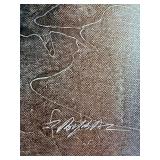 Original Joyce Roybal Framed Painting - 27 x 23 in