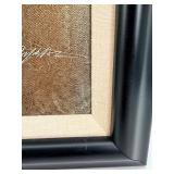 Original Joyce Roybal Framed Painting - 27 x 23 in