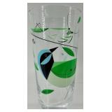 Charley Harper Glasses (Lot of 6) - 6.5 in Tall Mid-Century Style Bird Print Drinking Glasses