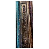 1847 Rogers Bros Silver Plate Flatware Set in Wood Case with Burgundy Interior