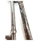 11 Antique Skeleton and Vintage Keys on Ring