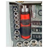 Performance Tool W39000 45-Piece Stubby Set - Dual Drive Ratchet 1/4 & 3/8 -NIB