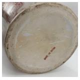 Chinese Porcelain Vase - Crackle Glaze with Gold Floral Motif