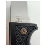 3 Knife Set Including -Gerber 600 Fixed Blade Knife Portland -USA with Sheath, U.S.N. MARK 2 & Ducks Unlimited Box Set