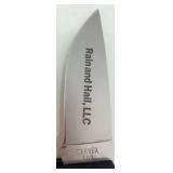 3 Knife Set Including -Gerber 600 Fixed Blade Knife Portland -USA with Sheath, U.S.N. MARK 2 & Ducks Unlimited Box Set