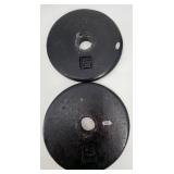 Adjustable Dumbbell Set with 5 # & 2 # Weight Plates - 2 Dumbbells