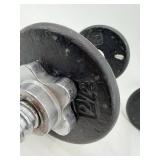 Adjustable Dumbbell Set with 5 # & 2 # Weight Plates - 2 Dumbbells