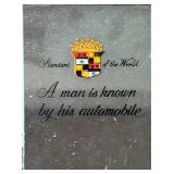 Maisto Premier Edition Cadillac V-16 1/18 Die-Cast Convertible & Cadillac Framed Mirror