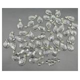 Vintage Crystal Teardrop Tension Lamp Prism Pendants for Pendant Lamp