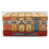 Russell Library of Games Card Set No. 550-3 - Old Maid, Dr Quack, Slap Jack & Crossword and more!