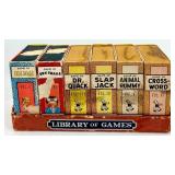 Russell Library of Games Card Set No. 550-3 - Old Maid, Dr Quack, Slap Jack & Crossword and more!
