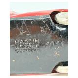 1937 Marx B.O. Plenty Walker Tin Figure & J. Chein Tin Monkey Bank & Schuco Red Tin Car