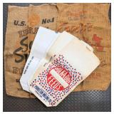 Vintage Flour Sacks Featuring: Gurley