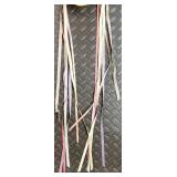 Vintage Bronze Venetian Theater Mask & Pastel Ribbon Ties