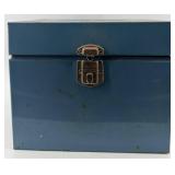 Wooden Clothespins & Metal Springs - Bulk Assortment in White Tub & Blue Box