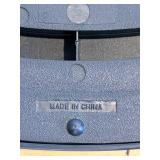 First Time Wall Clock - World Map Dial, Roman Numerals & Gold Hands, Quartz Movement