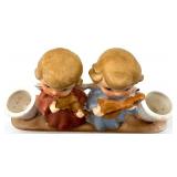 Holt-Howard Angel Candle Holder & Blue Vase & B&G Seagull Dish & Bird Candle Holder