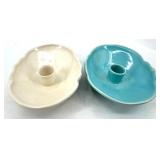 Holt-Howard Angel Candle Holder & Blue Vase & B&G Seagull Dish & Bird Candle Holder