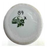 Chodziez Vase, Floral Dish, Emerald Green Glass Bowls & Teal Ribbed Plate