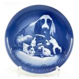 BG Bing & Grøndahl Blue & White Plates - Amalienborg Royal Palace, Mors Dag 1969