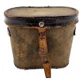 G CHAMPON PARIS Binoculars With Compass - Vintage Leather Case
