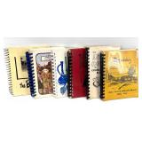 Vintage Iowa Cookbooks Collection - Spiral Bound Recipe Books