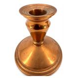 Vintage Copper Candelabra Five-Arm Centerpiece with Teapots Set, Made in England