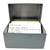 Sun-Maid Recipe Boxes & Rosette Molds with Irons - 3 Boxes Included