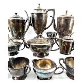 Assorted Silver Plate from Different Makers - Windsor Rogers Quadruple Plate NY 5007