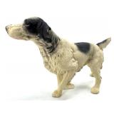 Cast Iron Spaniel Dog Statue - Reproduction Hand Painted