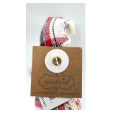 Enchanted Forest LED Holiday Lantern Battery-Operated with Timer & Snowman Dish Mud Pie Gnome Decor