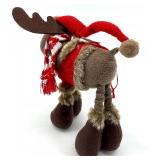 Enchanted Forest LED Holiday Lantern Battery-Operated with Timer & Snowman Dish Mud Pie Gnome Decor