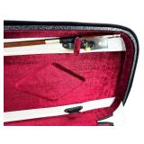 Vintage Violin No. 11813 K with Case & Bow – Flame Maple Finish