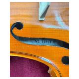 Vintage Violin No. 11813 K with Case & Bow – Flame Maple Finish
