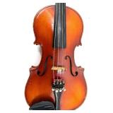 Vintage Violin No RR101  Size & Bow in Case - Japan