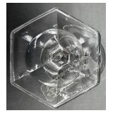 Crystal Glassware Stemware Set - Cut-Crystal Dessert Bowls & Coupe Glasses