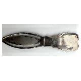 Sterling Silver Hair Pick & Bookmark - Vintage Decorative Set