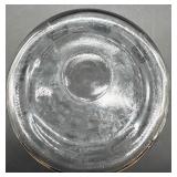 Crystal Glass Vases - 3-Piece Set: Bubble-Embossed Cylinder, Tall Ribbed Vase, Hurricane-Style Vase