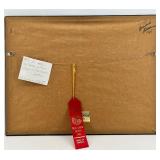 Original Brander Luttermann Oil Painting - Crappie & Fish Scene, Garden City MN