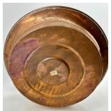 Vintage Copper Kettle - Made in Holland with Delft-Style Ceramic Knob