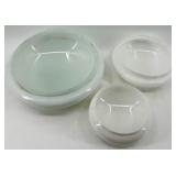 Glass Light Shades (Lot of 3)