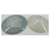 Vintage Glass Light Shades (Lot of 2)