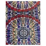 Tapestry - Double Mandala Medallion Design, Multicolor Wall Hanging