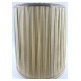 Native American Figure Lamp & Pleated Shade - Vintage Table Light