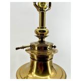 Brass Table Lamps Pair - 3-Way Switch