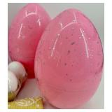 Creatology Easter Egg Decorating Kit - 12 Eggs, Easter Grass, 3 bunny sacs, Jumbo Nesting Plastic Eggs and more