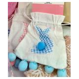 Creatology Easter Egg Decorating Kit - 12 Eggs, Easter Grass, 3 bunny sacs, Jumbo Nesting Plastic Eggs and more