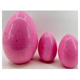 Creatology Easter Egg Decorating Kit - 12 Eggs, Easter Grass, 3 bunny sacs, Jumbo Nesting Plastic Eggs and more